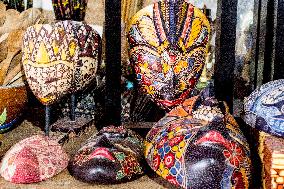Indonesian Batik Textile Production - Jakarta