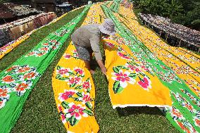 Indonesian Batik Textile Production - Jakarta