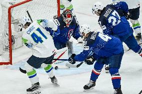 ICE HOCKEY WC FRANCE-SLOVENIA