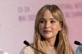 Cannes - Die My Love Press Conference