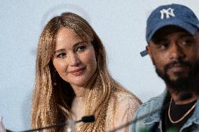 Cannes - Die My Love Press Conference