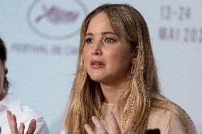 Cannes - Die My Love Press Conference