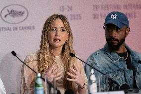 Cannes - Die My Love Press Conference