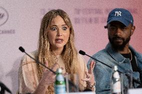 Cannes - Die My Love Press Conference