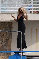 Cannes - Victoria Silvstedt During Photo Session At Eden Roc