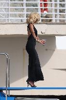 Cannes - Victoria Silvstedt During Photo Session At Eden Roc