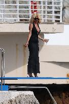 Cannes - Victoria Silvstedt During Photo Session At Eden Roc