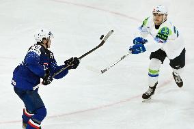 ICE HOCKEY WC FRANCE-SLOVENIA