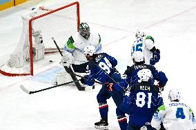 ICE HOCKEY WC FRANCE-SLOVENIA