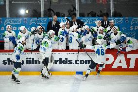 ICE HOCKEY WC FRANCE-SLOVENIA