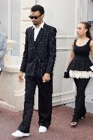 Cannes Cast of - Highest 2 Lowest -  leave Hotel Carlton Hotel to attend the screening MP