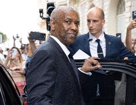 Cannes Cast of - Highest 2 Lowest -  leave Hotel Carlton Hotel to attend the screening MP