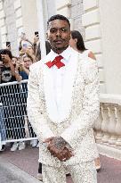 Cannes Cast of - Highest 2 Lowest -  leave Hotel Carlton Hotel to attend the screening MP