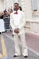 Cannes Cast of - Highest 2 Lowest -  leave Hotel Carlton Hotel to attend the screening MP