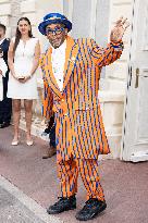 Cannes Cast of - Highest 2 Lowest -  leave Hotel Carlton Hotel to attend the screening MP