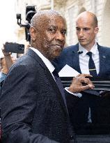 Cannes Cast of - Highest 2 Lowest -  leave Hotel Carlton Hotel to attend the screening MP