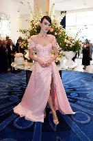 Cannes Mary Leest leave Hotel Martinez to attend the screening MP