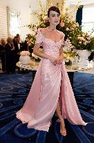 Cannes Mary Leest leave Hotel Martinez to attend the screening MP