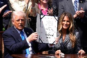 Donald Trump signs Take It Down Act - Washington