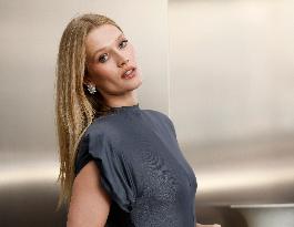 Cannes Toni Garrn leaves Hotel Martinez to attend the screening MP