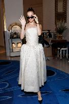 Cannes Barbara Palvin, Dylan Sprouse pose at Hotel Martinez MP