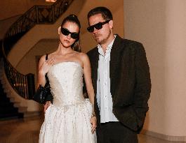 Cannes Barbara Palvin, Dylan Sprouse pose at Hotel Martinez MP