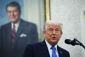 President Trump Hosts Law Enforcement Event