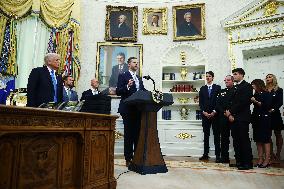 President Trump Hosts Law Enforcement Event