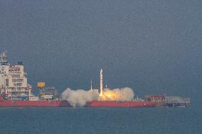 Y5 Carrier Rocket Launched Ceres-1 in Rizhao