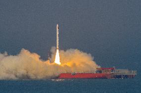 Y5 Carrier Rocket Launched Ceres-1 in Rizhao