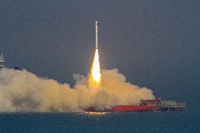 Y5 Carrier Rocket Launched Ceres-1 in Rizhao