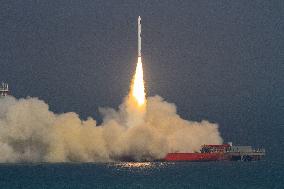 Y5 Carrier Rocket Launched Ceres-1 in Rizhao