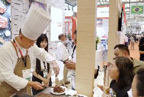 Food fair in Shanghai