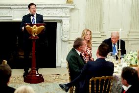 Trump Hosts Families of Fallen Officers, Announces Russia-Ukraine Peace Talks