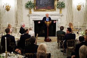 Trump Hosts Families of Fallen Officers, Announces Russia-Ukraine Peace Talks