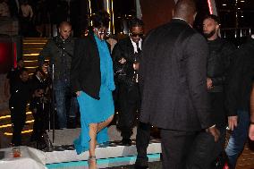 Cannes - Rihanna and Asap Rocky leaving A Party