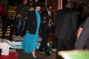 Cannes - Rihanna and Asap Rocky leaving A Party