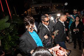 Cannes - Rihanna and Asap Rocky leaving A Party