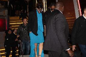 Cannes - Rihanna and Asap Rocky leaving A Party
