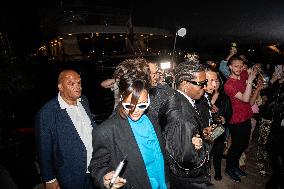 Cannes - Rihanna and Asap Rocky leaving A Party