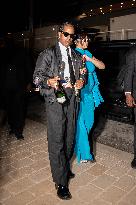 Cannes - ASAp Rocky And Rihanna Arrive At The Ray-Ban Party