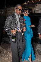 Cannes - ASAp Rocky And Rihanna Arrive At The Ray-Ban Party