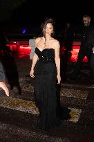 Cannes - Lauren Sanchez Arrives At A Party