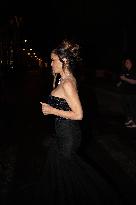 Cannes - Lauren Sanchez Arrives At A Party