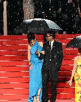 Cannes - Rihanna And Asap Rocky Leaving the Highest 2 Lowest Screening