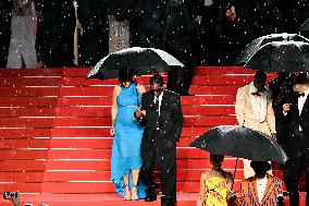 Cannes - Rihanna And Asap Rocky Leaving the Highest 2 Lowest Screening