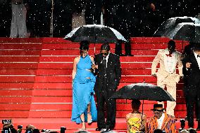 Cannes - Rihanna And Asap Rocky Leaving the Highest 2 Lowest Screening