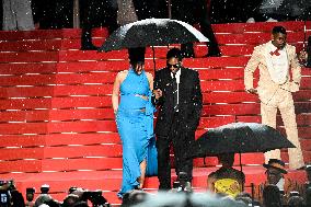 Cannes - Rihanna And Asap Rocky Leaving the Highest 2 Lowest Screening