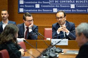 Hearing of Pierre-Edouard Sterin at the National Assembly - Paris