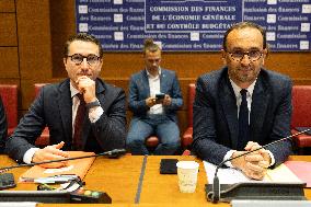 Hearing of Pierre-Edouard Sterin at the National Assembly - Paris